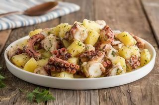 Insalata di polipo e patate