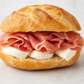 Rosetta Prosciutto Crudo e Mozzarella di Bufala