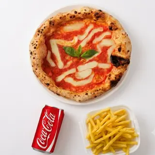 Menù Combo: Margherita + Patatine + bibita