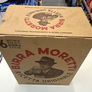 Cassa Moretti 6 bottiglie da 660ml vetro alc 4,6% vol