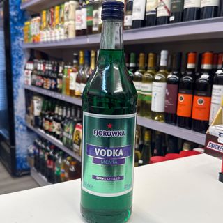 Vodka Menta 1 Litro Fjorowka