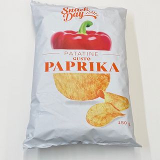 Patatine gusto paprika Snack Day 150g