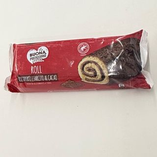 Roll ricoperto e farcito al cacao 300g