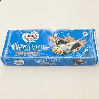 Mini roll farciti alla nocciola 222g
