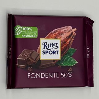 Ritter Sport cioccolato fondente 50% 100g