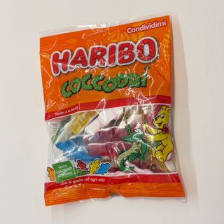 Haribo croccodrí caramelle gommose 175g