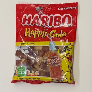 Haribo happy cola caramelle gommose 175g