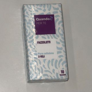 Fazzoletti 3 veli 10 pezzi