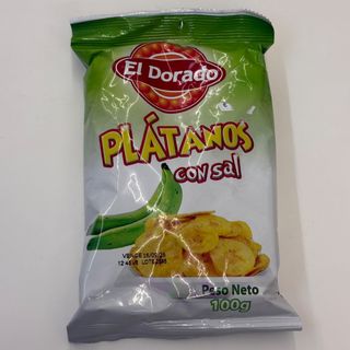 Chips di platano con sale 100g