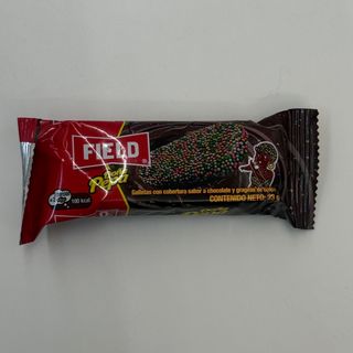 Dona pepa biscotto coperto con cioccolato e perline 23g