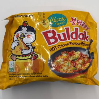 Buldak Cheese Hot Chicken Flavour Ramen 140g