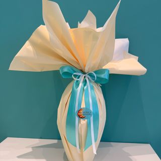 Uovo di Pasqua Artigianale al Cioccolato Fondente gr 350