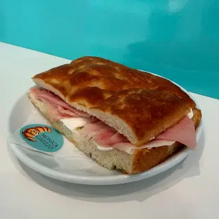 Focaccia Cotto e Mozzarella