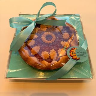 Crostata marmellata all'albicocca gr 300