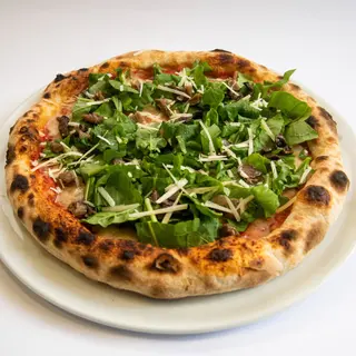 Porcini pizza