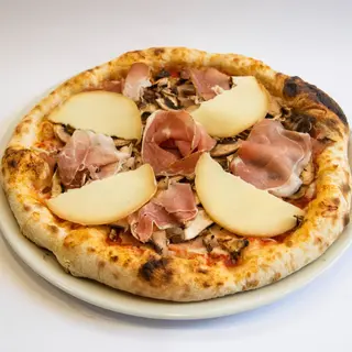 Fungospeck pizza