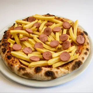 Patawurstel pizza