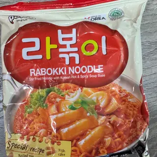 Rabokki noodle