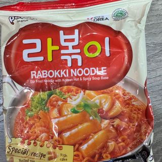 Rabokki noodle