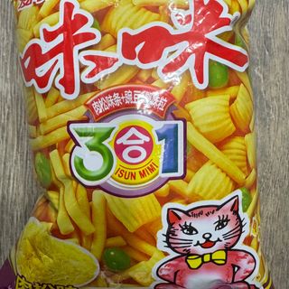 Snack a base di frumento con piselli “Mimi”