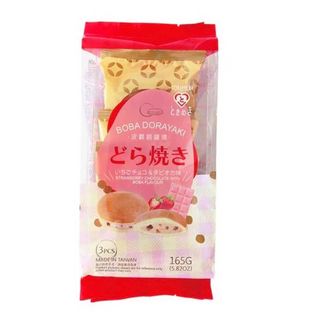 Dorayaki al cioccolato rosa di fragole