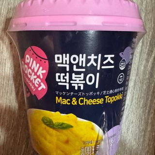 Tteokbokki istantanei mac&cheese