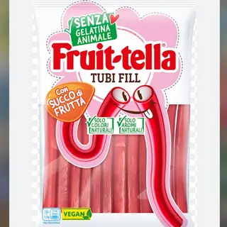 Fruit tella tube fill