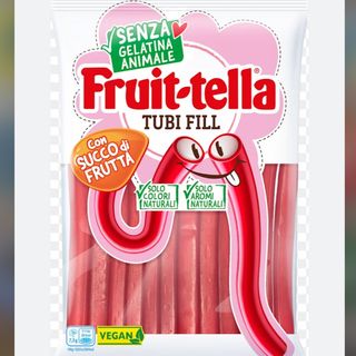 Fruit tella tube fill