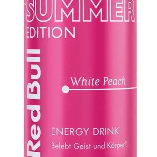 Red Bull white peach