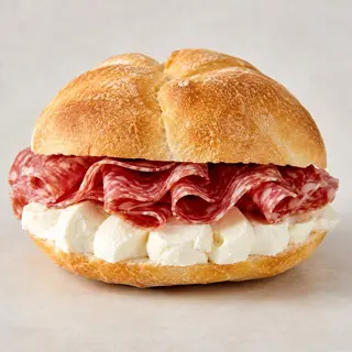 Rosetta salame Napoli e mozzarella di bufala