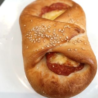Papillon con salame