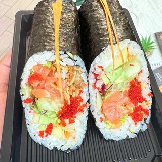 Burrito salmone