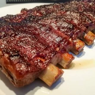 Ribs alla salsa Bbq cotte al forno