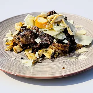 TAGLIATA DI CARNE PORCINI