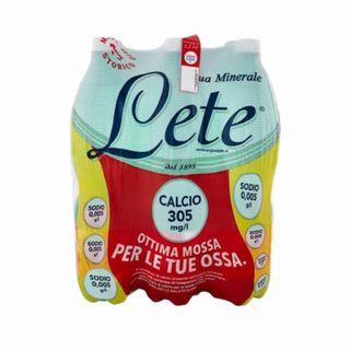Acqua lete confezione 6bottiglie da 1.5lt