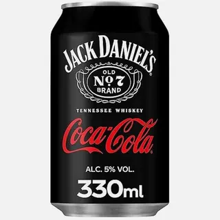 Jack cola (Lattina) 330 ml.
