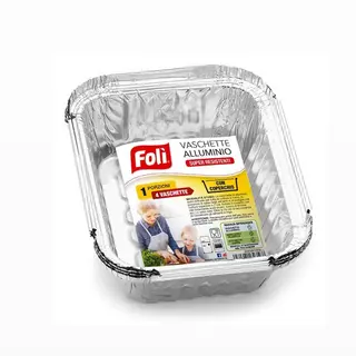 FOLÌ TEGLIE ALLUMINIO 1 PORZIONE