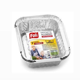 FOLÌ TEGLIE ALLUMINIO 1 PORZIONE