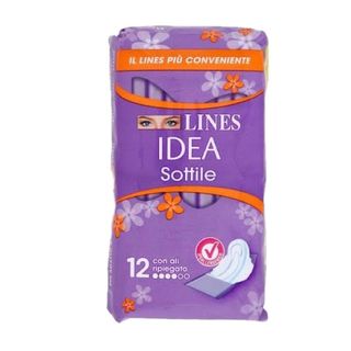 LINES IDEA SOTTILE RIPIEGATO CON ALI X12