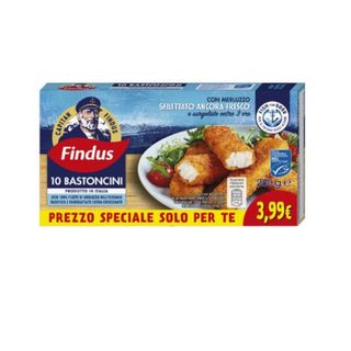 FINDUS BASTONCINI DI PESCE x10