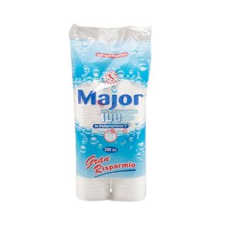 MAJOR BICCHIERI ACQUA BIANCHI X100