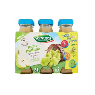 VALFRUTTA SUCCHI DI FRUTTA PERA X6