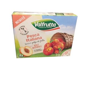VALFRUTTA SUCCHI DI FRUTTA PESCA X3