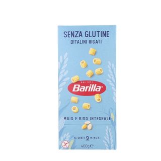 BARILLA SENZA GLUTINE DITALINI RIGATI 400g