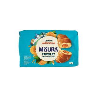 MISURA CORNETTI ALBICOCCA SENZA LATTE