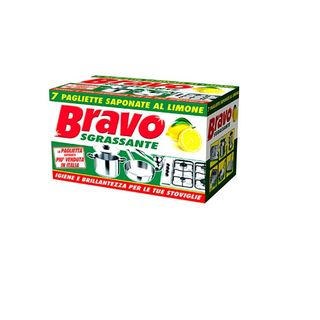 BRAVO SPUGNE SAPONATE X7