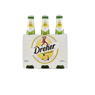BIRRA DREHER LIMONE 33cl x3