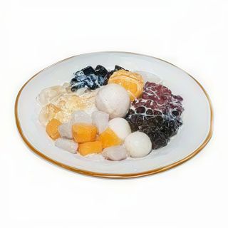Palline di taro speciale con ghiaccio tritato