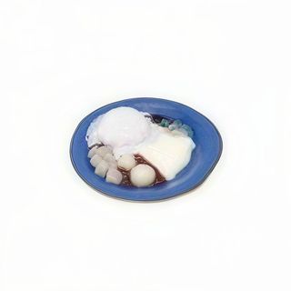 Palline di taro con mochi alla crema di taro