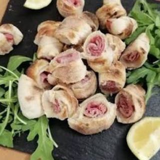 Stigghiola di pizza